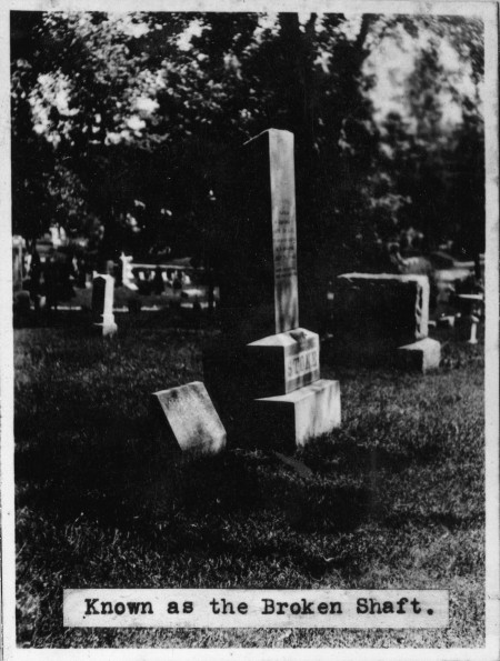 Charles W. Stone's tombstone