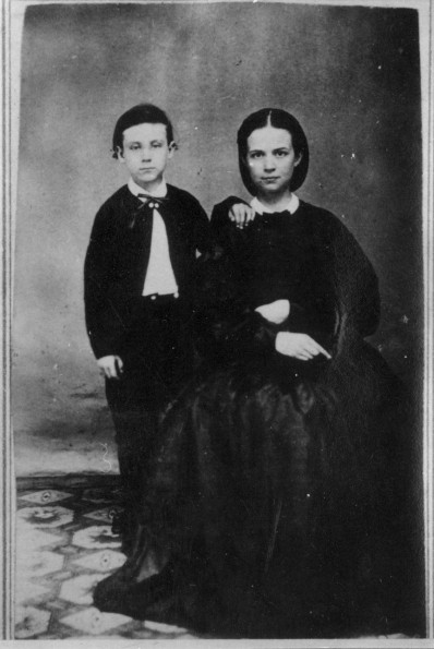 Mary Smith Abbey and her nephew Willie Dodge