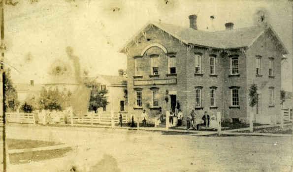 Review & Herald office in 1861-1863