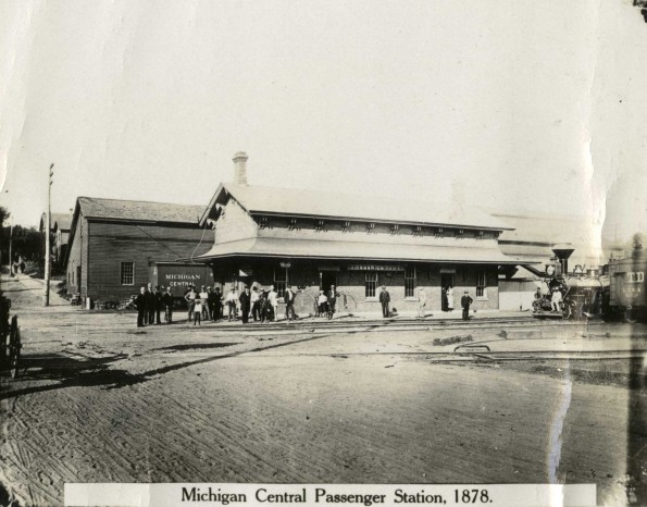 Michigan Central Passenger Station, 1878