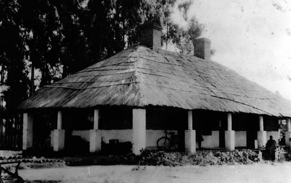 Home of Dr. and Mrs. Carl Birkenstock at Malamulo mission, Nyasaland
