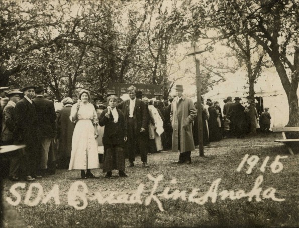 Minnesota camp meeting of 1915 or 1916