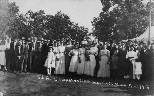 Seventh-day Adventist camp meeting, Hastings, Michigan, Aug 1913