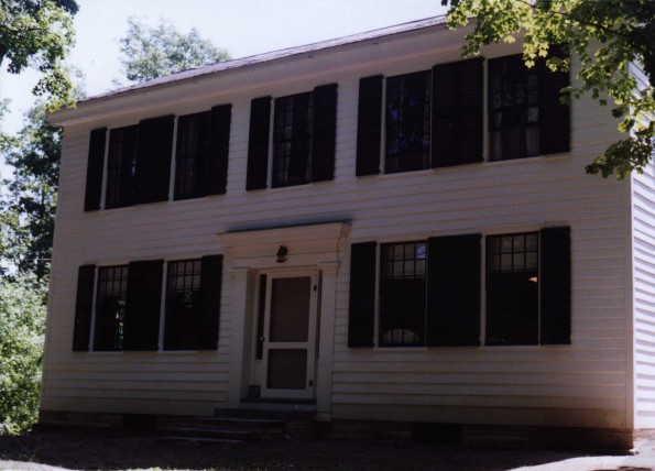 William Miller's house, Low Hampton, New York (near Whitehall), built in 1815.