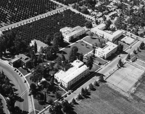 College of Medical Evangelists medical quadrangle, 1950s
