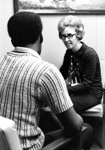 Marion Swanepoel at the Counseling and Testing Center