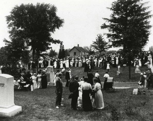 Ellen G. White's funeral