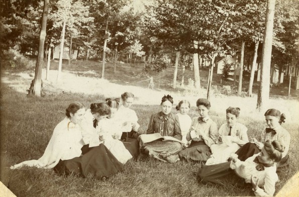 Dorcas Society, 1902 or 1903, at Emmanuel Missionary College