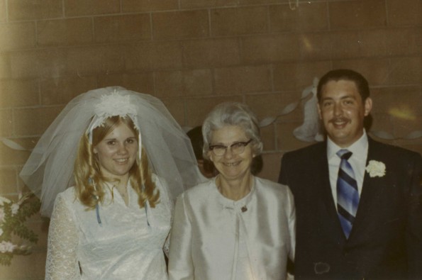 Genevieve Hein at the wedding of Michael and Colleen Young