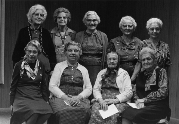 Octogenarians at the Berrien Springs Community Services Center (Mich.), 1971