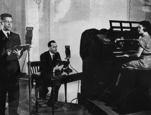 First broadcast of the Quiet Hour in 1937