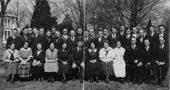 Clinton Theological Seminary canvassers, 1923