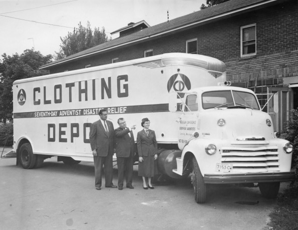 Michigan Conference   Clothing Depot   van