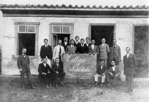 Brazil College first students, 1915
