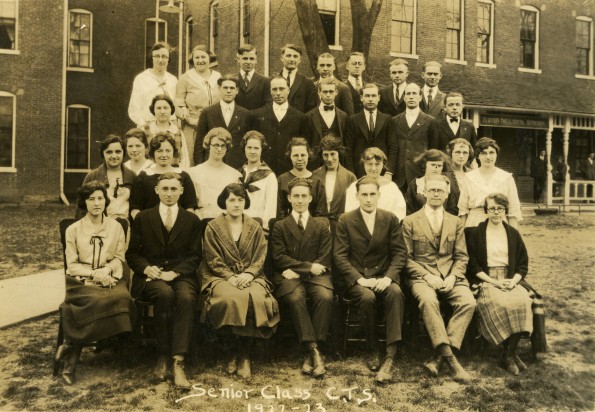 Clinton Theological Seminary senior class, 1922-1923