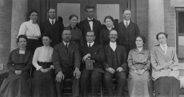 Plainview Academy faculty, 1916