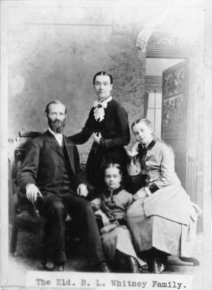 Buel L. Whitney and family