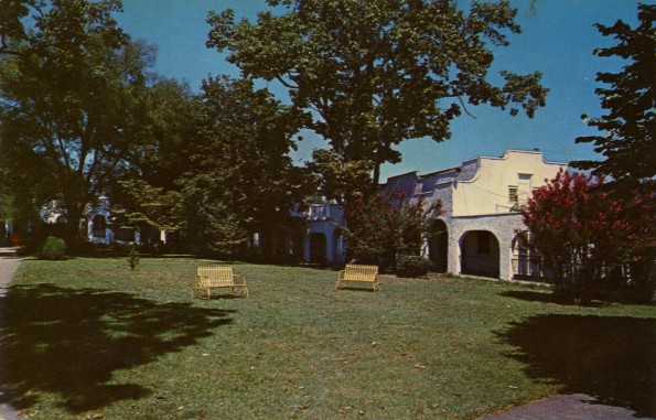 Madison Sanitarium and Hospital grounds, 1950s