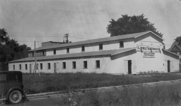 Evangelistic site used by F. L. Abbott for meetings, 1920s