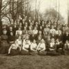 Graduating class of 1913-1914 with faculty at the Scandinavian Union Mission School, Skodsborg, Denmark