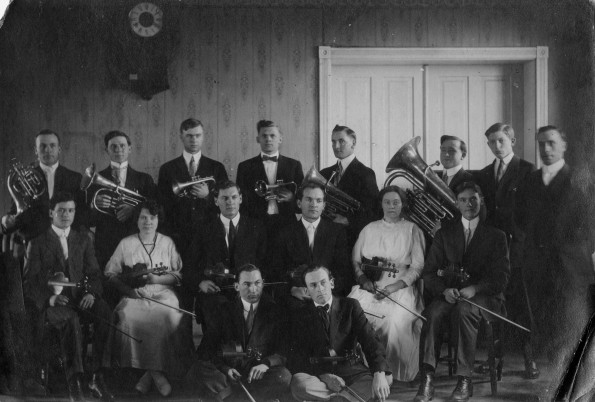 Clinton Theological Seminary Musikhapelle, a musical group, 1915