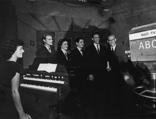 The Quiet Hour in an early television broadcast on KGO in 1949