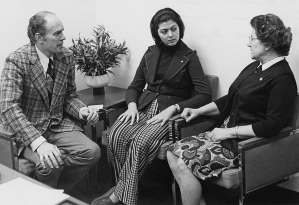 Humberto M. Rasi with Mercedes Dyer and Ada Marenko