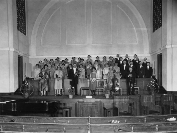 Choir of the Battle Creek Tabernacle, about 1930-1932