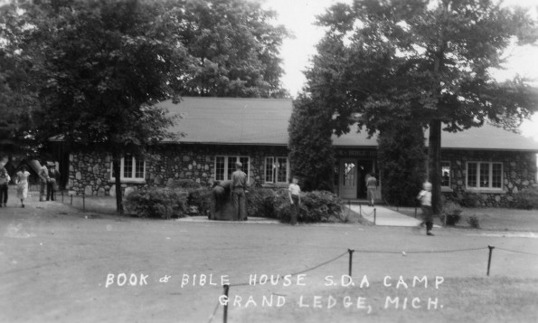 Grand Ledge Seventh-day Adventist Camp Book and Bible House building, 1950s