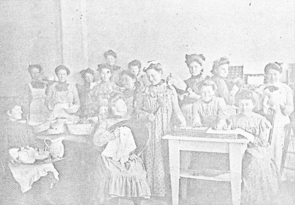 Elk Point Industrial School industry workers, 1908