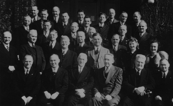 Canadian Union Conference of Seventh-day Adventist officers and officers of the conferences, mid 1940s