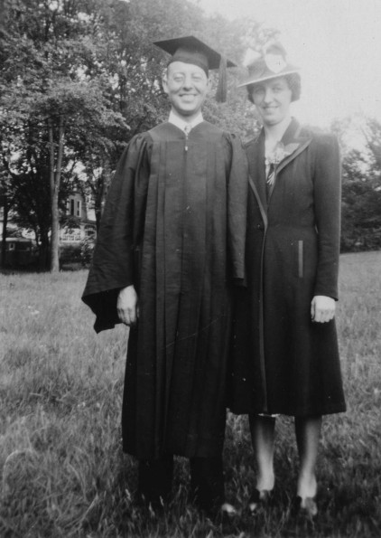 Clinton Theological Seminary : graduate Jack Rosenback and his wife
