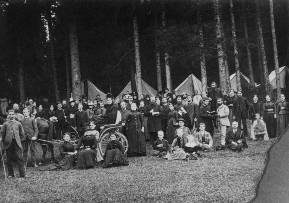 Battle Creek camp meeting, 1880s?