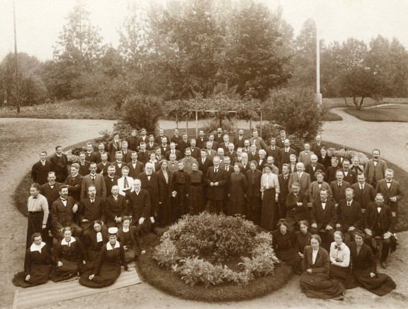 Scandinavian workers' meeting at Nyhyttan, Sweden, in 1912 (1913?)