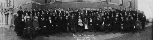 Plainview Academy faculty and students, early 19teens