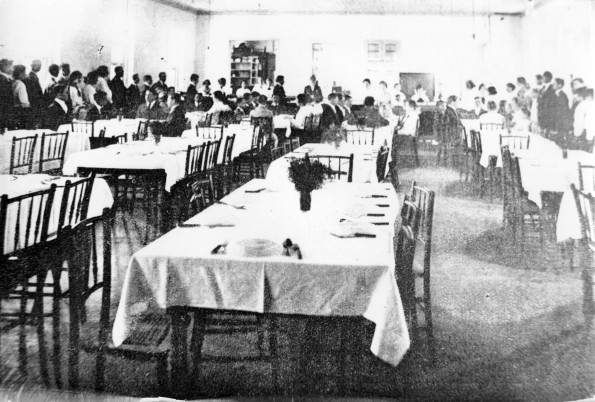 Brazil College old cafeteria, 1920s?