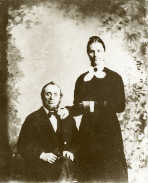 Martin Phillips with unknown wife