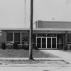 Frank L. Peterson Academy main entrance, 1970s