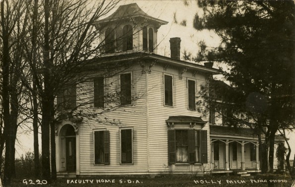 Faculty Home S. D. A. Holly Mich