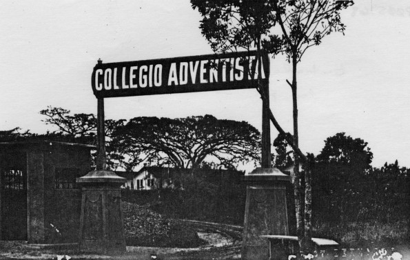 Brazil College old entrance, 1935 - 1939.