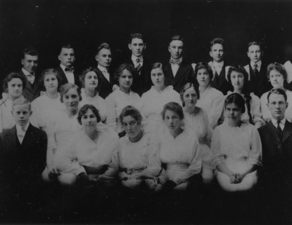 Adelphian Academy 10th grade graduating class of 1916