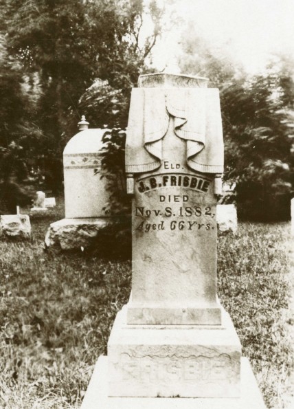 Joseph Birchard Frisbie grave