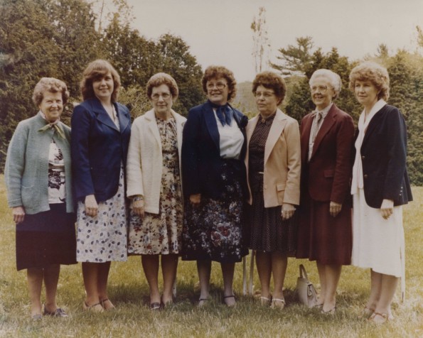 Canadian Union Conference of Seventh-day Adventists office secretaries at the 1981 Union Session