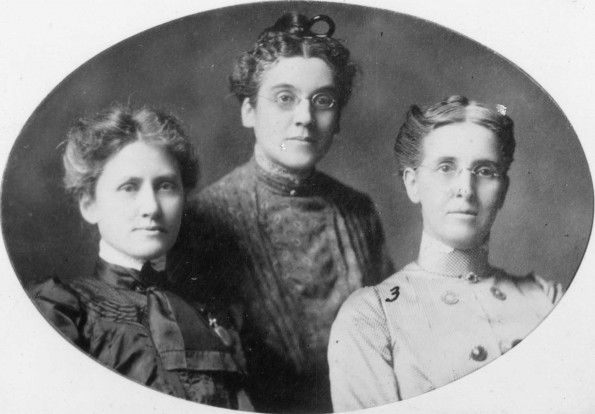 Alice E. Crandall with two sisters