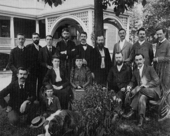 Battle Creek Sanitarium's first Medical Class, about 1894