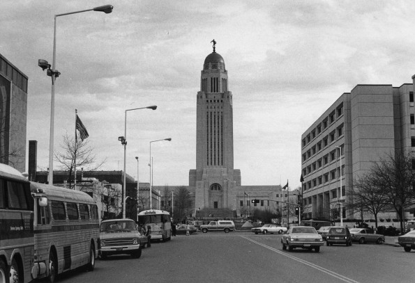 Festival of Faith, Lincoln Nebraska, 1978, meeting location down the street from the state capital building