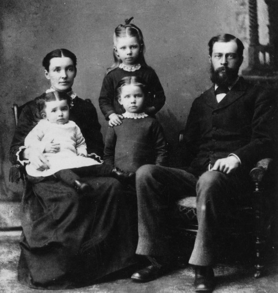 William C. Sisley and family