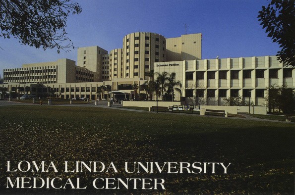 Loma Linda University Medical Center with the Schuman Pavilion and Children's Hospital