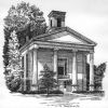 Artist drawing of 1839 Courthouse Museum