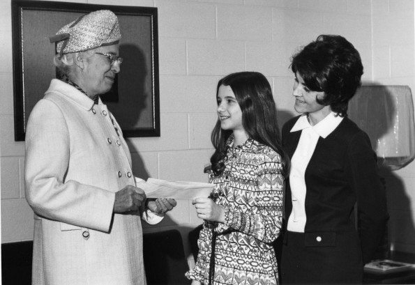 Daughters of the American Revolution essay competition award, 1972